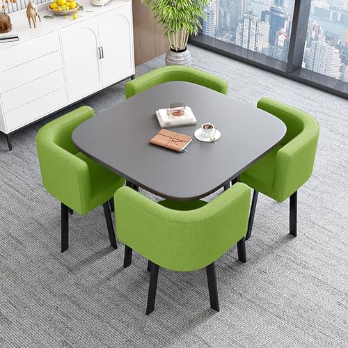 XONJEMU Reception Table and Chair Combination,Small Table,Negotiating Table,Office,Shops,Meetings,Small Round Tables,Coffee Table and Chair Set,Space-Saving Furniture,Conference Tables (Colour: XONJEMU Reception Table and Chair Combination,Small Table,Negotiating Table,Office,Shops,Meetings,Small Round Tables,Coffee Table and Chair Set,Space-Saving Furniture,Conference Tables (Colour: von XONJEMU