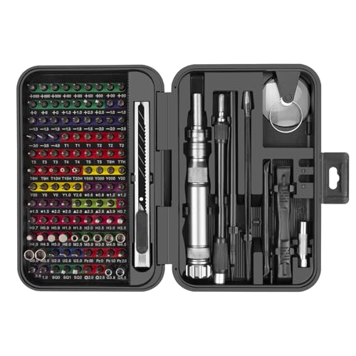 XOOL 132-in-1 Präzisions-Schraubendreher Set mit Magnetischer Werkzeugbox – Professionelles Reparaturset für Elektronik, Smartphone, Laptop, Tablet, MacBook, iPhone, Xbox & Spielkonsolen XOOL 132-in-1 Präzisions-Schraubendreher Set mit Magnetischer Werkzeugbox – Professionelles Reparaturset für Elektronik, Smartphone, Laptop, Tablet, MacBook, iPhone, Xbox & Spielkonsolen von XOOL