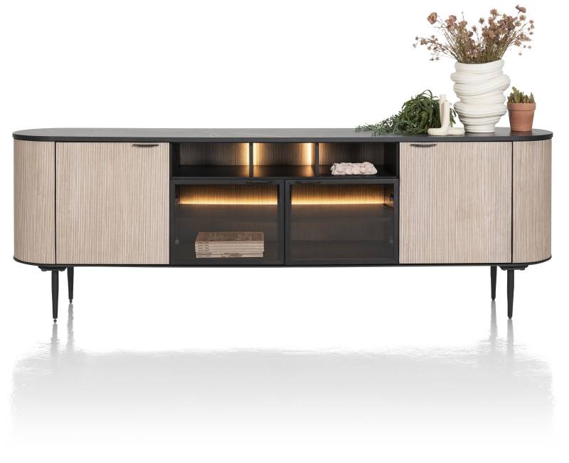XOOON Sideboard Aramon ca. 240x80x45cm in natural von XOOON