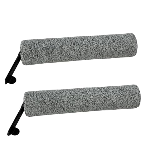 Kompatibel For Dreame H12S Rollerbürste, Ersatzbürste Mit Anti-Verwicklungsrillen, Roboter-Staubsauger-Zubehör(2PCS) von XOTCMHG