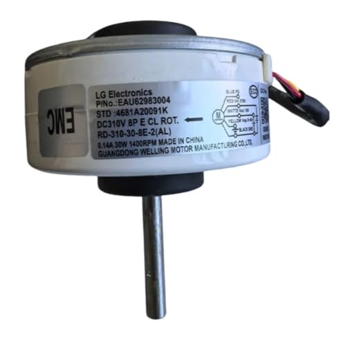 Kompatibel Mit LG RD-310-30-8E-2(AL) Lüftermotor, Ersatz EAU62983004/4681A20091K/SIC-37CVJ-F130-3, 310 V, 8 P, Klimaanlagenmotoren von XOTCMHG