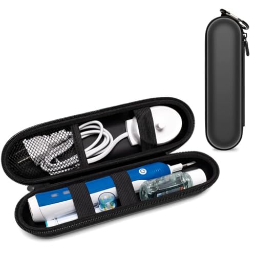XOUDKE Elektrische Zahnbürste Reiseetui für Oral-B Pro und die meisten Anderen elektrischen Zahnbürsten der Marke von XOUDKE