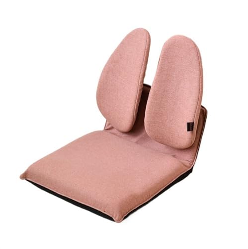 Tragbarer Bodenstuhl, Meditations-Bodenstuhl mit Rückenstütze for Erwachsene, Premium-Stuhl ohne Beine mit Erkerfenster-Rückenlehne und verstellbarer Rückenlehne for Sitzen, Yoga und Spielen ( Color : von XOVP-023