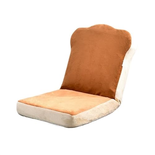 Tragbarer Bodenstuhl, Toastförmiger Bodenstuhl mit Rückenstütze, Lazy Sofa-Rückenstuhl mit 6 verstellbaren Positionen, gepolsterter Schlaf-/Schlafsofa-Liegestuhl, Boden-Gaming-Meditations-Tatami-Stuhl von XOVP-023