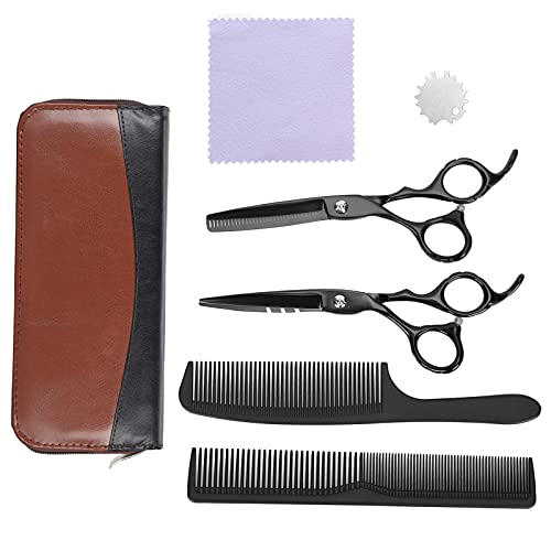 XOYIXOYI Haars chneid scheren Set | Schneide-und Ausdünnung funktion mit Kamm für Friseur, 1-Set von XOYIXOYI