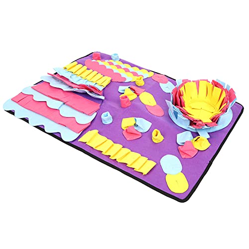 Xoyixoyi Pet Sniffing Matte | Waschbar für Geruchstraining + Energie verbrauchen, Puzzle -Haustierspielzeug für Stressabbau Xoyixoyi Pet Sniffing Matte | Waschbar für Geruchstraining + Energie verbrauchen, Puzzle -Haustierspielzeug für Stressabbau von XOYIXOYI
