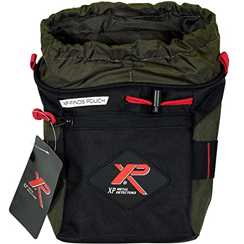 XP Metalldetektoren Funde-Tasche. Ausgestattet mit Einer großen zugänglichen Tasche und Einer kleinen Tasche mit Reißverschluss. Mehrere MOLLE-Befestigungssysteme integriert. (XPPOUCH) von XP METAL DETECTORS