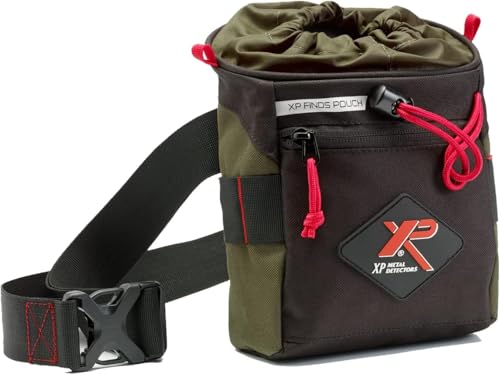 XP Metal Detectors Fundtasche – mit einer großen zugänglichen Tasche und einer kleinen Reißverschlusstasche – mehrere integrierte Molle-Befestigungssysteme (XPPOUCH) von XP METAL DETECTORS