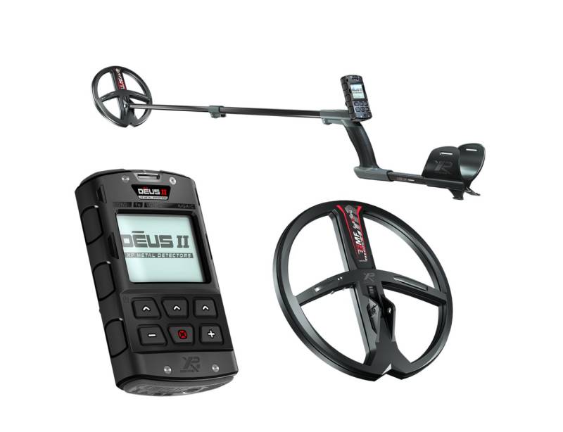 XP Metalldetektor DEUS 2 II 28 FMF RC, 28cm Suchspule, High End Detektor von XP