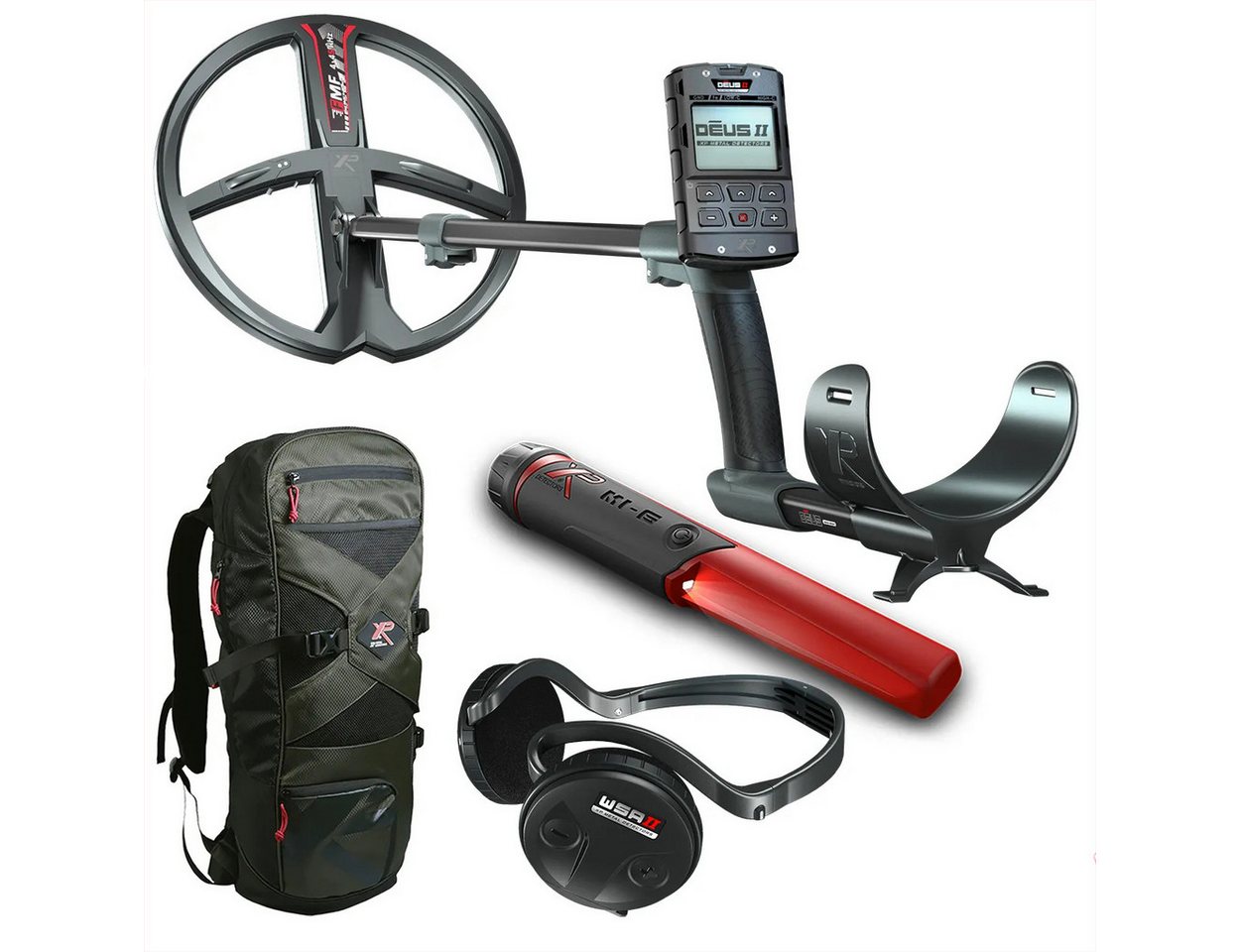 XP Metal Detectors Metalldetektor XP DEUS 2 II 28 FMF RC WSA II Metalldetektor + Mi-6 + 240 Rucksack XP Metal Detectors Metalldetektor XP DEUS 2 II 28 FMF RC WSA II Metalldetektor + Mi-6 + 240 Rucksack von XP Metal Detectors