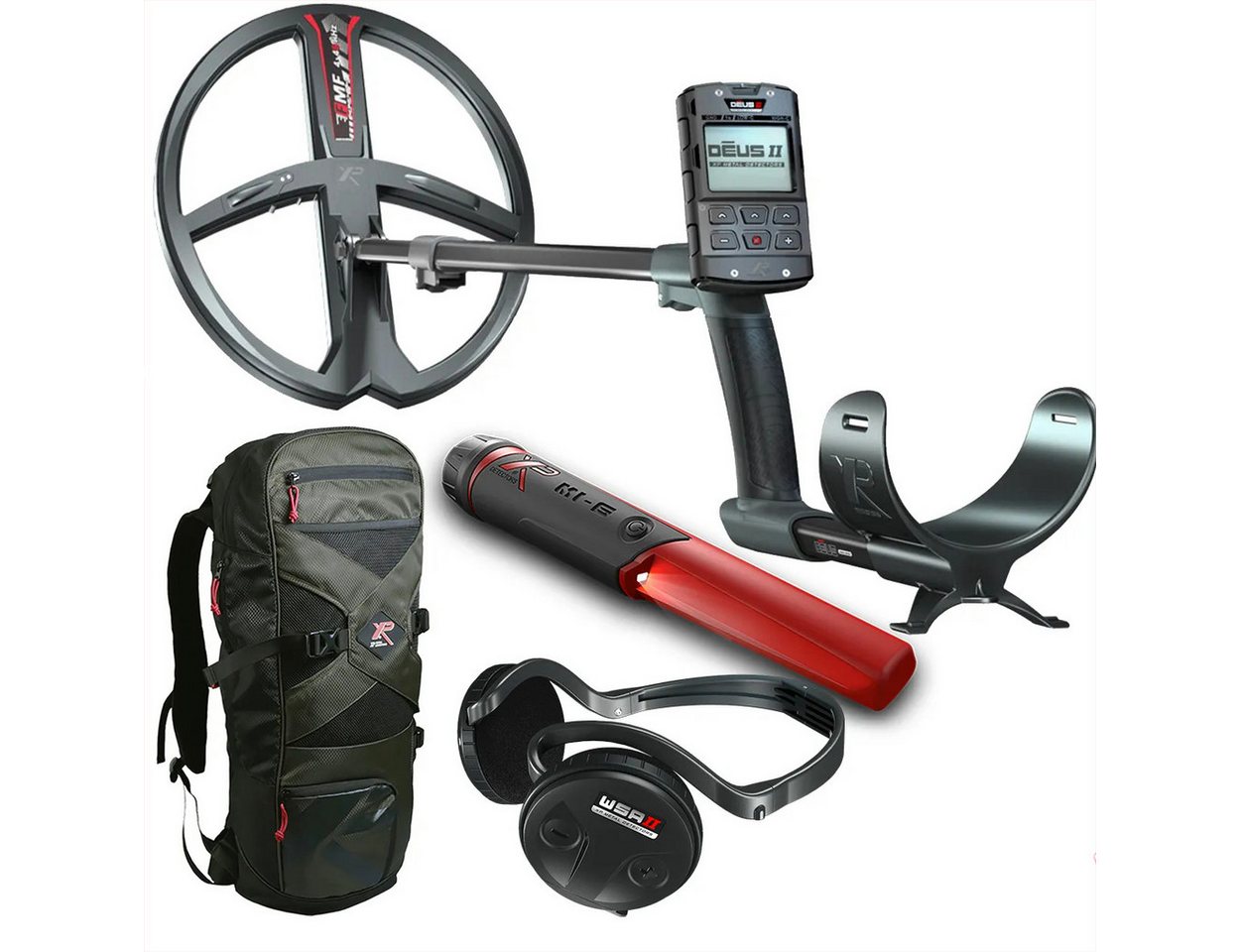 XP Metal Detectors Metalldetektor XP DEUS 2 II 34 FMF RC WSA II Metalldetektor + Mi-6 + 240 Rucksack XP Metal Detectors Metalldetektor XP DEUS 2 II 34 FMF RC WSA II Metalldetektor + Mi-6 + 240 Rucksack von XP Metal Detectors