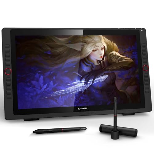 XP-PEN Artist 24 Pro Grafiktablett 2K QHD 23,8 Zoll Pen Display 90% Adobe RGB für digitale Bildbearbeitung Illustration von XP-PEN