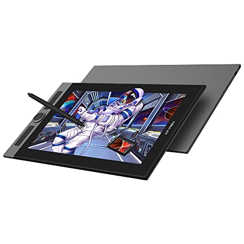 XP-PEN Artist Pro 16 Grafiktablett 15,4 Zoll volllaminiertes Pen Display 133% sRGB X3 Smart-Chip Stift Zeichentablett für Windows, Mac und Linux von XP-PEN