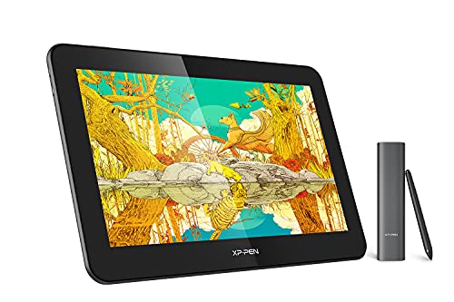 XP-PEN Artist Pro 16TP Grafiktablett mit 4K Multi-Touch Display, 92% Adobe RGB Farbumfang, 16 Zoll volllaminierter Grafikmonitor komaptibel mit Windows/Mac/Android von XP-PEN