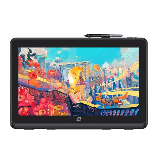 XPPen Artist 22 Plus Grafiktablett mit 16K Druckstufen, 22Zoll Display, Digitales Zeichentablett mit X3 Pro Smart Pen, Professionelles Tablet zum Zeichnen, 3D Modellieren, Fotobearbeitung von XP-PEN