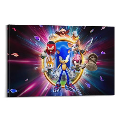 XPAUORNG Sonic Come Home Adventures Anime-TV-Show-Poster, dekoratives Gemälde, Leinwand, Wandposter und Kunstdruck, moderne Familienschlafzimmer-Dekoration, Poster, 20 x 30 cm XPAUORNG Sonic Come Home Adventures Anime-TV-Show-Poster, dekoratives Gemälde, Leinwand, Wandposter und Kunstdruck, moderne Familienschlafzimmer-Dekoration, Poster, 20 x 30 cm von XPAUORNG