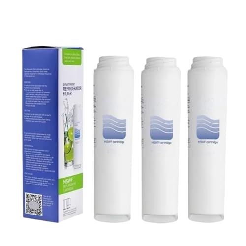 Kühlschrank-Wasserfilter, Kompatibel Mit GE, WR02X12345 WR02X12801 RWF1062 MSWFD WR02X12801 101821-B 238C2334P003 AP3997949.(3 pcs) von XPBTBSUS