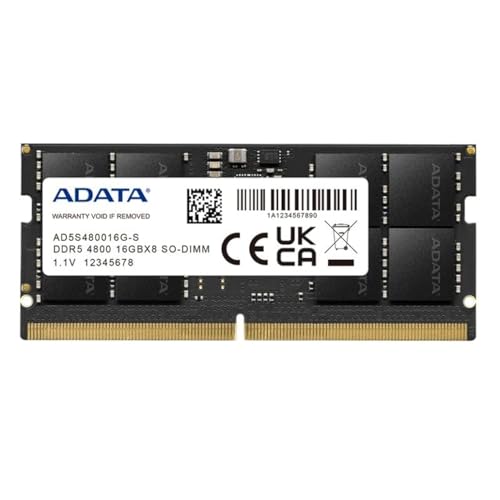 ADATA RAM AD5S480016G-S SO DIMM 16GB 4800Mhz DDR5 von ADATA