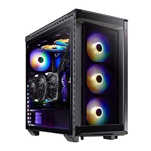 ADATA XPG Battlecruiser Super Mid-Tower ATX Gaming-Gehäuse, Schwarz von XPG