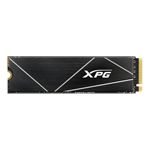 ADATA XPG GAMMIX S70 Blade 1TB PCIe Gen4x4 M.2 2280 SSD Schwarz- Heat Spreader- 3D-Grafikbearbeitung sowie High-End-Gaming PS5 upgradation, AGAMMIXS70B-1T-CS, Black von XPG