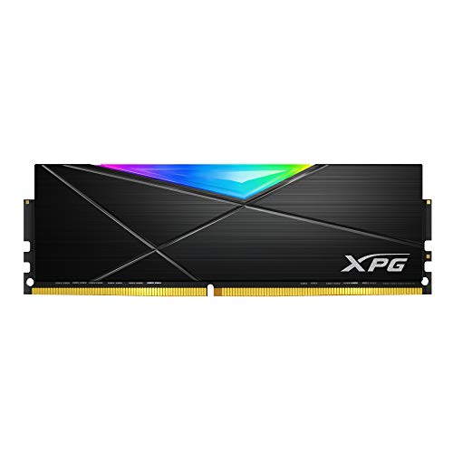 SPECTRIX D55 3600 MHz DDR4 16 GB (8 GB x 2) RGB-Speichermodul Doppelpack - Eleganter Sitz mit Metall-Kühlkörper von XPG