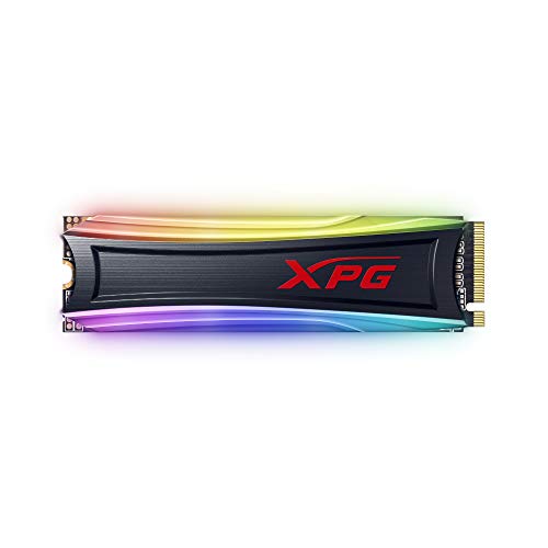 ADATA XPG S40G 512GB RGB M.2 Interne Solid State Drive Gaming- SSD Festplatte, schwarz von XPG