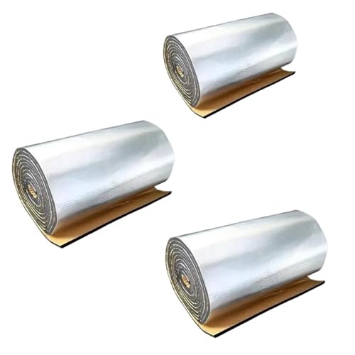 10mm Wärme- und Geräuschdämmmatte fürs Auto, Geräuschdämmung, Trittschalldämmung, Dämmmatte for Motorhaube, Motor-Firewall, Heizkissen Kfz Schalldämmmatte(24x40 inches) von XPJYUA
