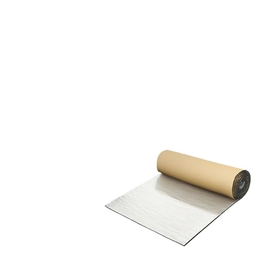 Auto Firewall Wärme Sound Deadener Isolierung Matte Aluminium Beschichtung Baumwolle Selbst-adhesive Noise 5mm Kfz Schalldämmmatte(10mmx50cmx40cm) von XPJYUA
