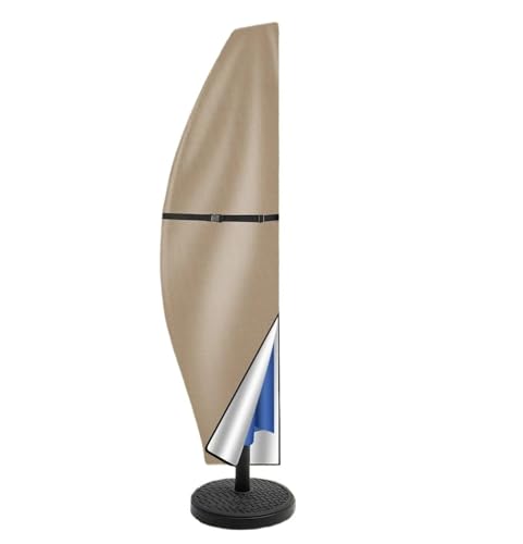 Bananenschirm, wasserdicht, for den Außenbereich, freitragend, for Garten und Terrasse Sonnenschirmabdeckung(280cm) von XPJYUA