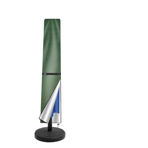 Grüne Sonnenschirmabdeckung Outdoor Gartenschirmabdeckung Banane Gerade Wasserdicht Oxford PVC Beschichtung Sonnenschirmschutz Sonnenschirmabdeckung(Straight 170cm) von XPJYUA