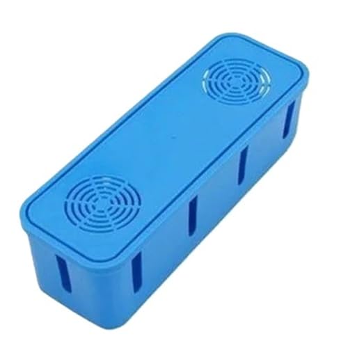 Kabelaufbewahrungsbox, Steckdosen-Organizer, Drahtmanagement, Netzwerkleitungs-Aufbewahrungskoffer, Sicherheits-Home-Room-Container Kabelaufbewahrungsbox(Blue) von XPJYUA