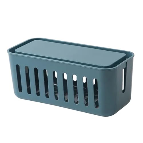 Kabelaufbewahrungsbox, ausgehöhlte Steckdosenleiste, Kabelgehäuse, Home-Desktop-Organizer, Kabelbehälter, Ladegerät-Buchsenmanagement Kabelaufbewahrungsbox(2) von XPJYUA