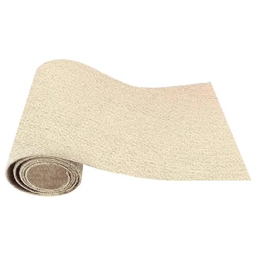 Katzenkratzmatte, Katzenteppich mit Selbstklebendem, zuschneidbarem Katzenkratzbaumteppich, Katzenkratzmöbelschutz Katzenscratchmatte DIY(Beige,30x30cm) von XPJYUA