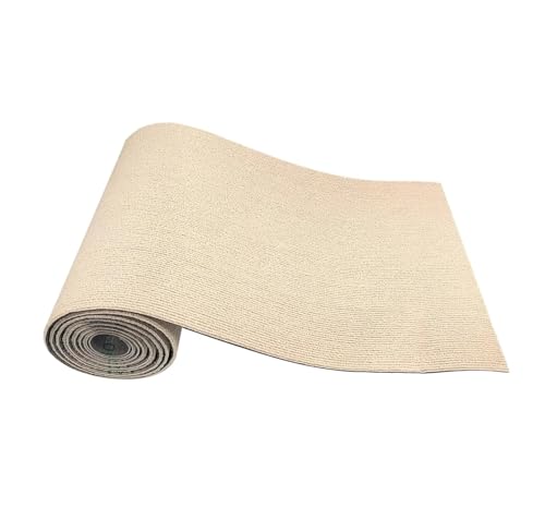 Katzenkratzmatte, Katzenteppich mit Selbstklebendem, zuschneidbarem Katzenkratzbaumteppich, Katzenkratzmöbelschutz Katzenscratchmatte DIY(Khaki,23.6x39.4inch) von XPJYUA