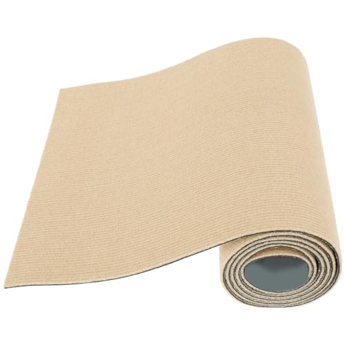 Kratzmatten for Katzen, 40 × 200 cm, zuschneidbarer Teppichbezug for Katzenkratzbäume, selbstklebend, Schutz for Katzenbäume, Möbel, Sofas Katzenscratchmatte DIY(Khaki) von XPJYUA