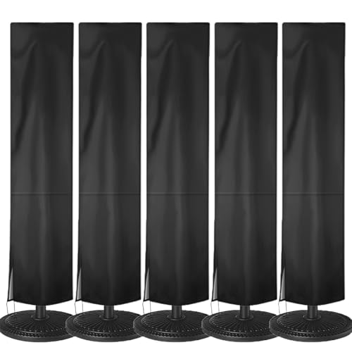 Outdoor Sonnenschirm Abdeckung Oxford Tuch Wasserdichte Regenschirm Mit Zipper Garten Abdeckungen Sonnenschirmabdeckung(5Pcs) von XPJYUA