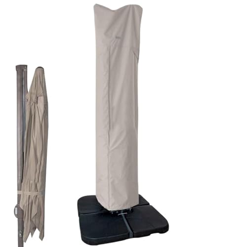 Regenschirm Abdeckung Terrasse Wasserdicht Sonnenschirm Mit Zipper Outdoor Cantilever Sonnenschirmabdeckung(7 to 11 feet) von XPJYUA
