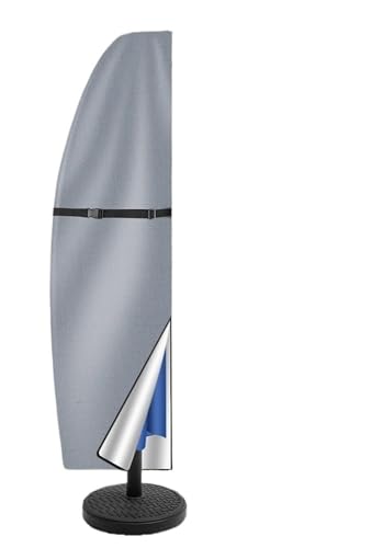 Terrassenschirm-Abdeckung, wasserdicht, UV-beständig, for den Außenbereich, freitragende Offset-Schirm-Abdeckung Sonnenschirmabdeckung(205cm Banana) von XPJYUA
