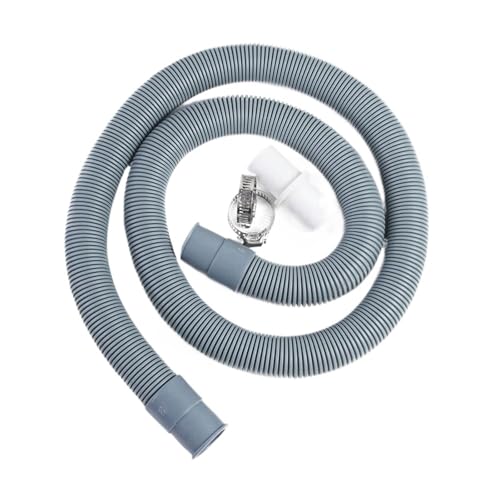Universal Waschmaschine Geschirrspüler Ablauf Abfall Schlauch Verlängerung Rohr Kit 3/2/1M Home Badezimmer Zubehör Waschmaschinenschlauch(2 Meter) von XPJYUA
