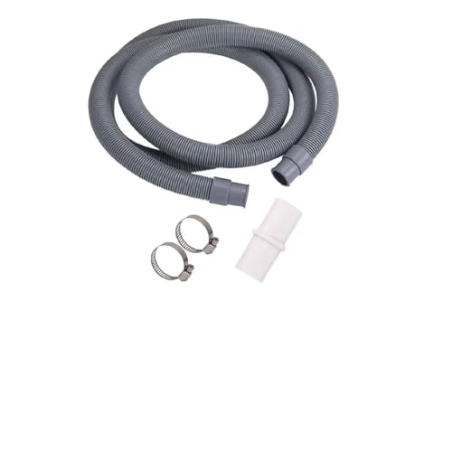 Universal Waschmaschine Geschirrspüler Ablaufschlauch Verlängerungsrohr Grau Kit Waschmaschinenschlauch(Gray) von XPJYUA