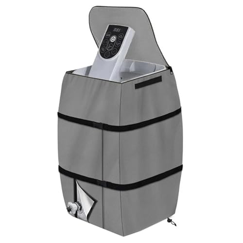 XPJYUA 1 stücke Wasser Heizung Pumpe Abdeckung 43x38x54 cm Universal Aufblasbare Spa for Outdoor Pool Teile warmwasserbereiter pumpenabdeckung(Gray) von XPJYUA