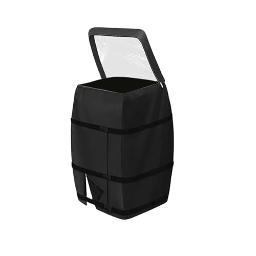 XPJYUA 43x38x54cm Whirlpool-Abdeckung, strapazierfähig, wetterfest, multifunktionale SPA-Abdeckung, Winddichte Wannen-Abdeckung warmwasserbereiter pumpenabdeckung(Clear) von XPJYUA