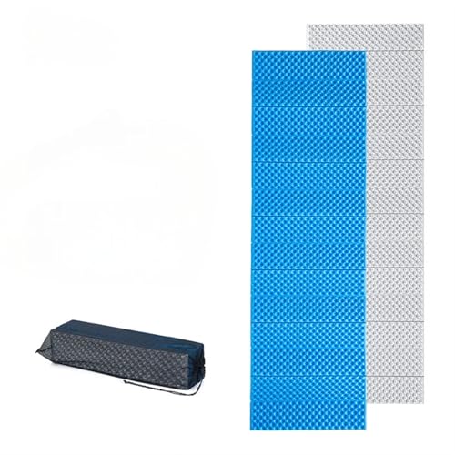 XPJYUA Camping Matte Tragbare Isomatte Picknick Schaum Bett Matratze Reise Trekking Ausrüstung Decke Wasserdicht Picknickdecke(Blue) von XPJYUA