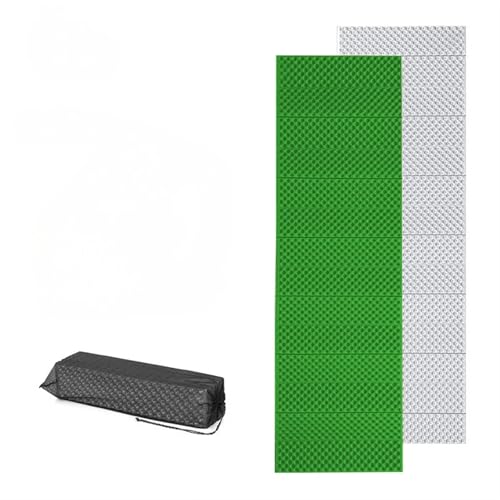 XPJYUA Camping Matte Tragbare Isomatte Picknick Schaum Bett Matratze Reise Trekking Ausrüstung Decke Wasserdicht Picknickdecke(Green) von XPJYUA