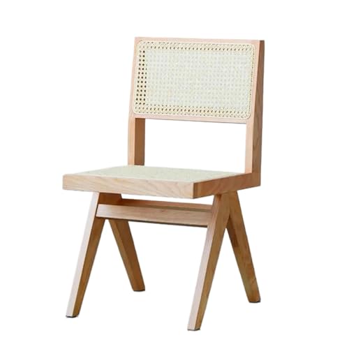 XPJYUA Holzklappstühle Klappbarer Rattanstuhl Aus Massivem Holz, Schwarzer Stuhl, Kissen, Café-Stuhl Mit Rückenlehne(Light Green) von XPJYUA