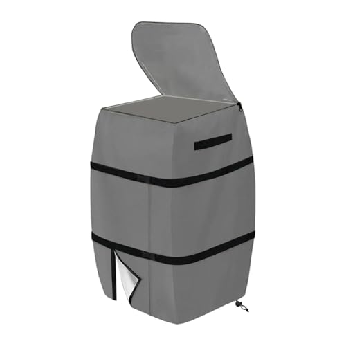 XPJYUA Multifunktionale Whirlpool-Abdeckung for den Außenbereich, Whirlpool-Heizungsabdeckung, Badewannen-SPA-Heizungsabdeckung, Zubehör warmwasserbereiter pumpenabdeckung(Gray) von XPJYUA