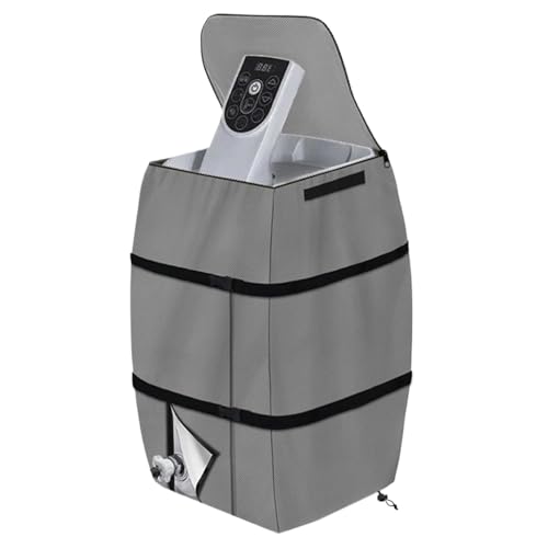 XPJYUA Universal Aufblasbare Spa Wasser Heizung Pumpe Abdeckung for Whirlpool Outdoor Pool Teile warmwasserbereiter pumpenabdeckung(Gray) von XPJYUA