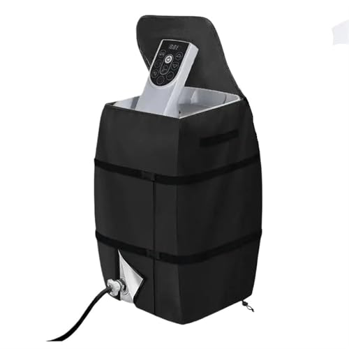 XPJYUA Whirlpool Spa Heizung Pumpe Abdeckung Verdickt Reißverschluss warmwasserbereiter pumpenabdeckung(Black) von XPJYUA