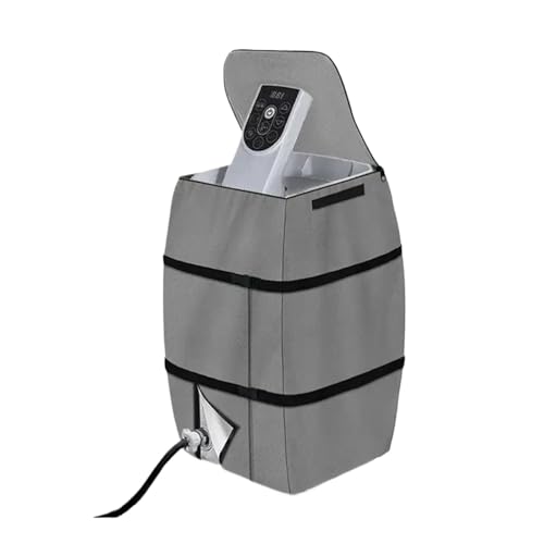 XPJYUA Whirlpool Spa Heizung Pumpe Abdeckung Verdickt Reißverschluss warmwasserbereiter pumpenabdeckung(Gray) von XPJYUA