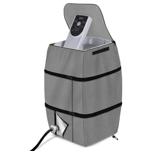 XPJYUA Whirlpool Spa Heizung Pumpe Abdeckung wasserdichte Aufblasbare Einfach Zu Bedienen 1Pcs warmwasserbereiter pumpenabdeckung(Gray) von XPJYUA